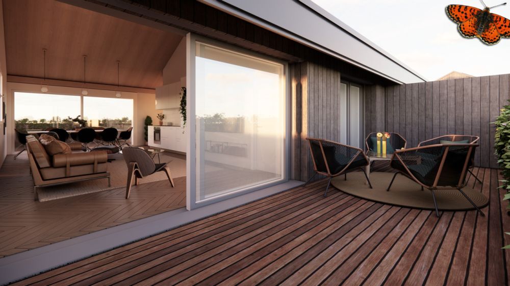 Appartement neuf en attique de 3,5 pièces à St-Aubin (FR) -  Bild 4