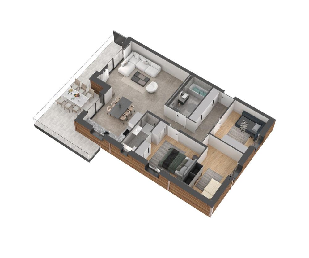 Appartement de standing 4.5 pièces au coeur de Crans-Montana -  Bild 4
