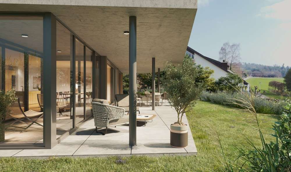 Exklusives Wohnen in Wermatswil - WYDE_Garten