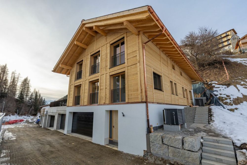 5.5-Zimmer-Doppeleinfamilienhaus als hochwertiger Erstwohnsitz (1A) in Davos Wiesen -  Bild 8