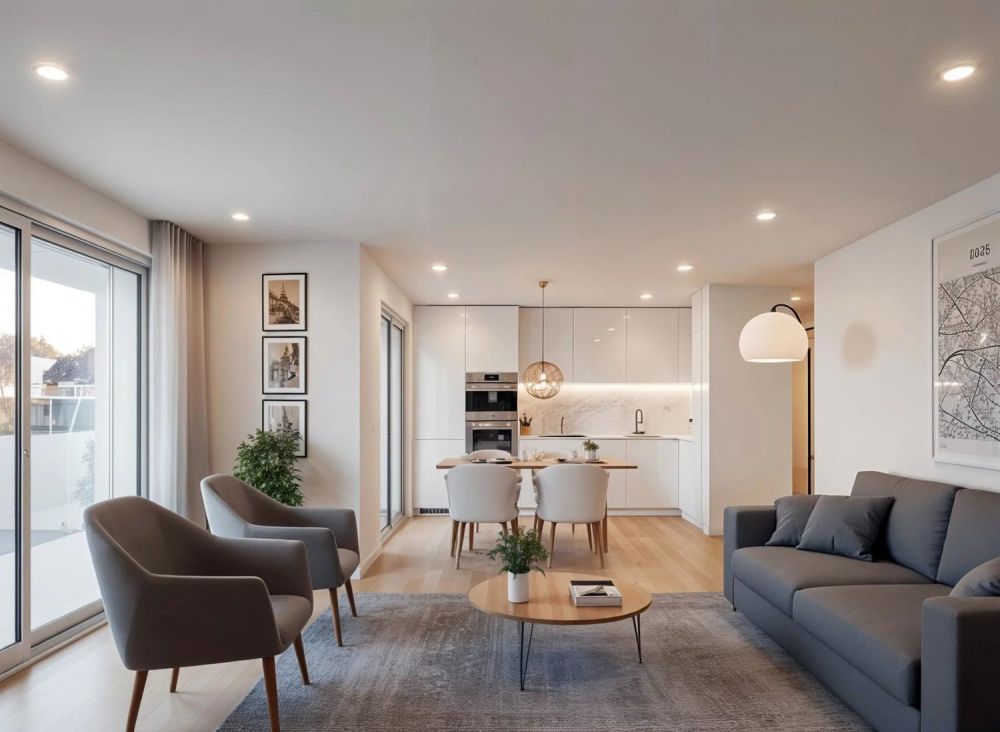 Bel appartement de standing dans immeuble contemporain aux lignes épurées ! - Bild 1