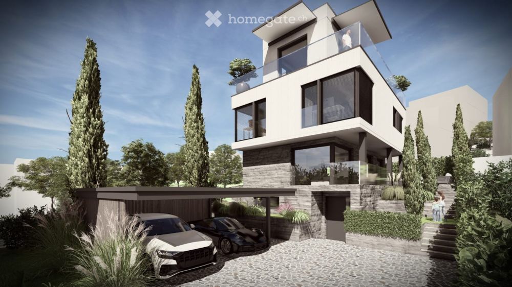 Exklusives, freistehendes 8.5-Zimmer-Einfamilienhaus an Toplage mit Aussicht in Binningen -  Bild 6