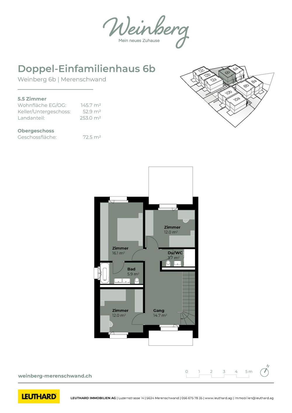 Neubau-Projektankündigung für 9 Doppel-Einfamilienhäuser -  Bild 8