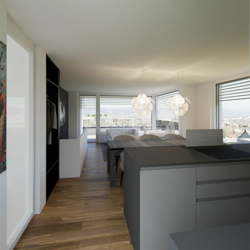 Neubau 4.5-Zimmer-EFH mit Einstellhalle Haus 1 (letztes Haus) -  Bild 3