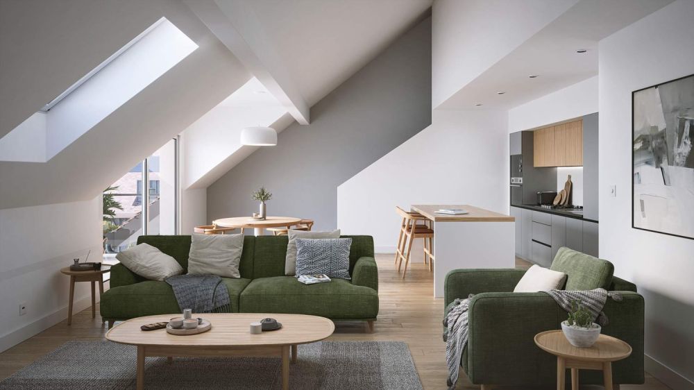 Neue Promotion "Harmonia" in Romanel-sur-Lausanne - 3.5-Zimmer-Dachgeschoss-Duplexwohnungen zum Verkauf ab CHF 1'080'000.- -  Bild 2