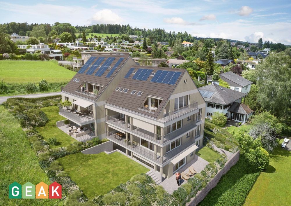 Grosse neue 5½-Zi.Dachmaisonettewohnung zu verkaufen an schöner Aussichtslage -  Bild 2