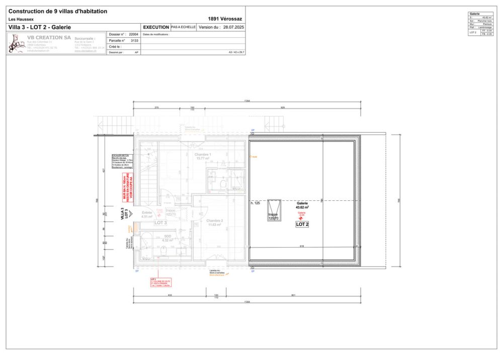 Prächtiges Reihenchalet-Villa mit 4,5 Zimmern in Vérossaz -  Bild 7