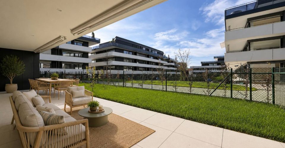 Appartement neuf de 3.5 pièces avec terrasses et jardins - Appartement 3.5 pièces - image - 7