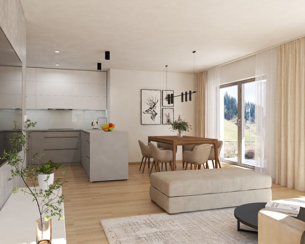 Modernes Einfamilienhaus in Wiggen, erbaut nach dem Minergie-Standard, mit großem Garten -  Bild 13
