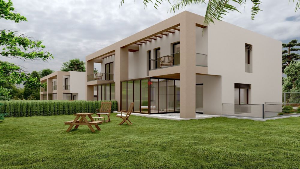 Prix attractif - Promotion de 4 villas au Grand-Saconnex! - / Vue des 4 villas / View of the 4 villas