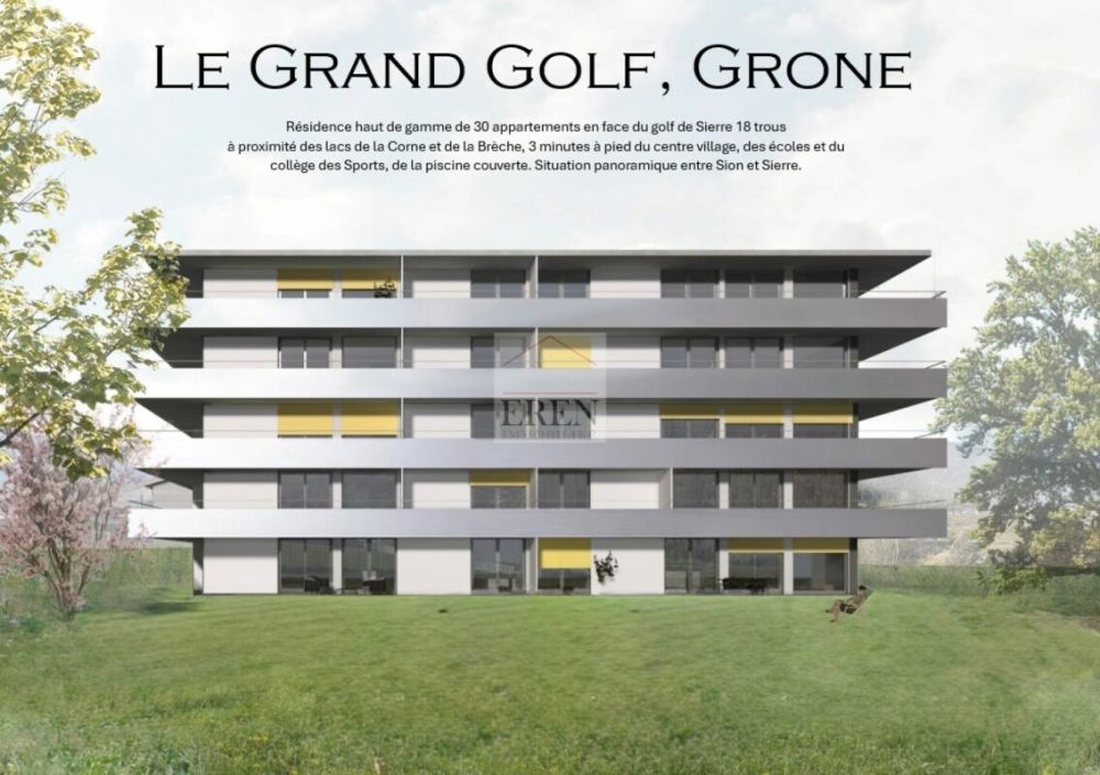 Attique 3,5 pièces de 103 m2 avec terrasse de 52 m2 sud-est à Grône - Bild 11