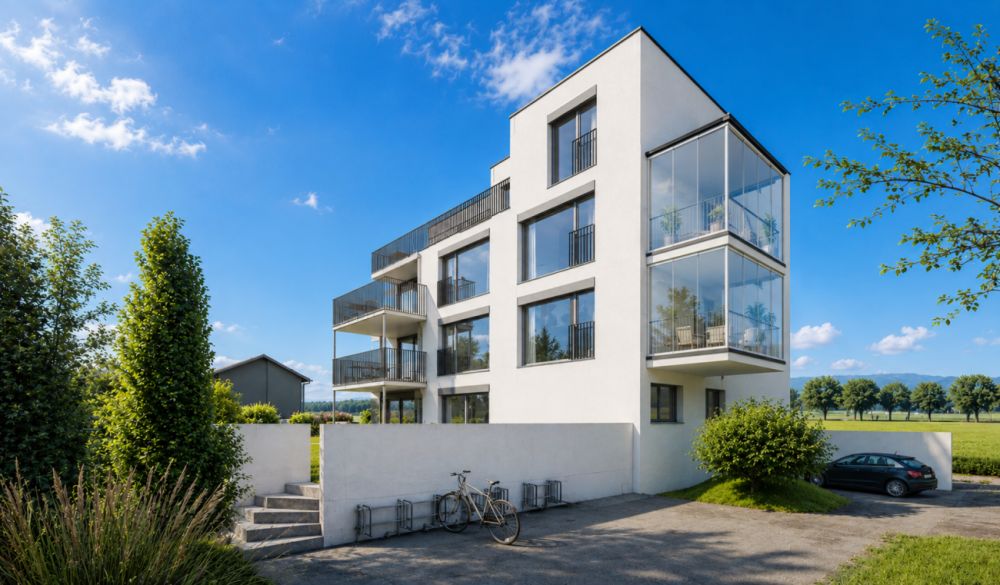 Neubau MFH mit 4 Wohnungen -  Bild 1