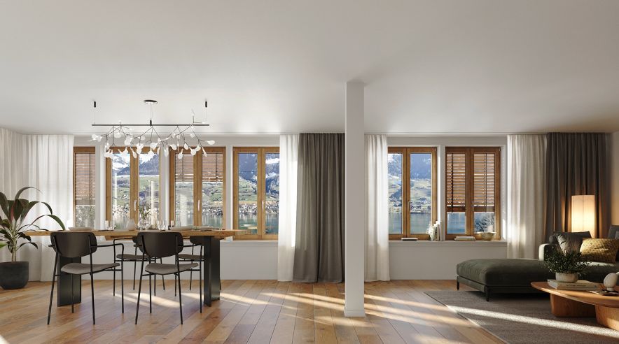 Traumhaftes Wohnen am Sarnersee - Neubau-Duplex mit Seeblick - Image 3