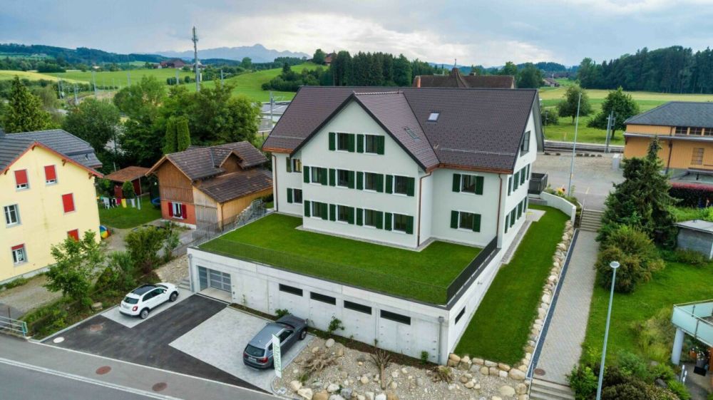 Neubau "BAHNHÖFLI" in Hauptwil - Ansicht Norden
