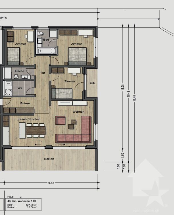 Nouveaux appartements résidentiels de 4,5 pièces - Bild 10