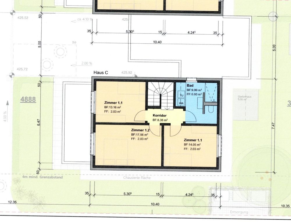 Kindergarten, Bus, Spielplatz in der Nähe. Perfekt für die Familie! Schule 3-4 Gehmin. -  Bild 6