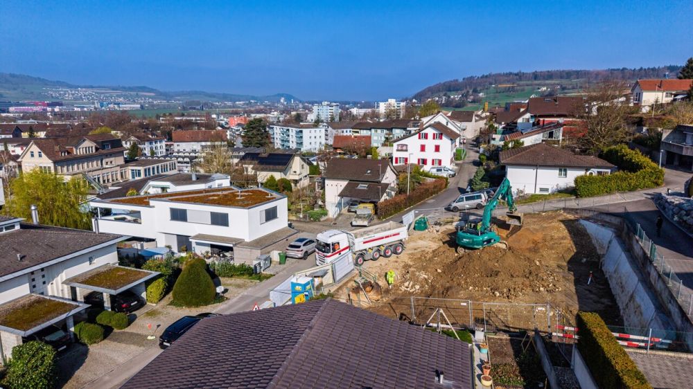 Neubauprojekt mit Weitblick in die Berge 5 ½ Zi-DEFHs (B) in Wohlen -  Bild 6