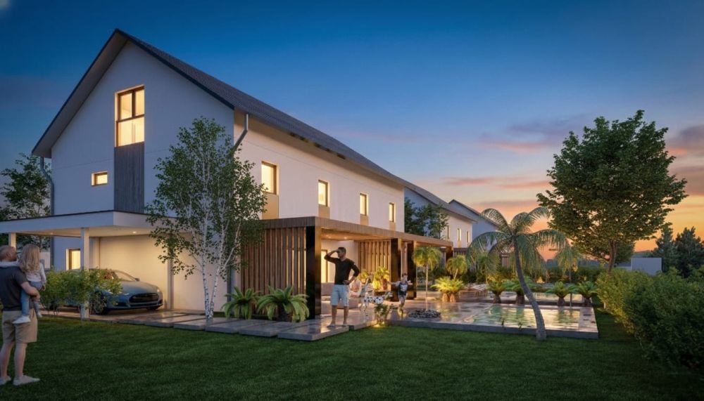 7.5-Zi.-Doppeleinfamilienhaus mit grossem Garten in Erlinsbach - Bild 1