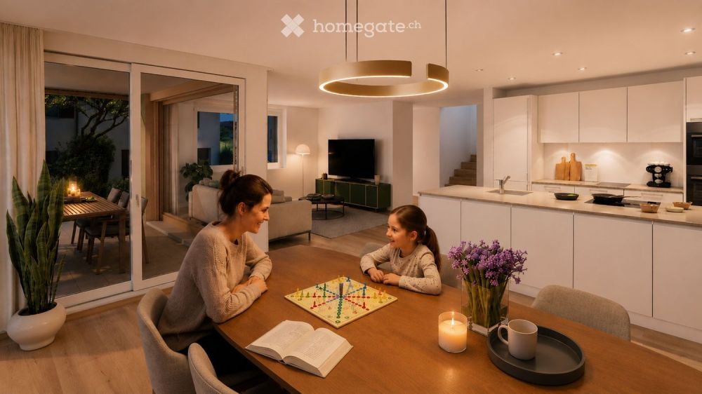 2 DEFH, 5.5-Zimmer-Doppeleinfamilienhäuser - Bogenstrasse 1 Sarmenstorf -  Bild 5