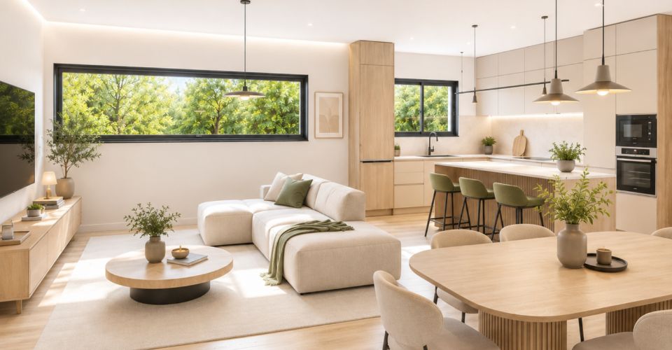 Splendide villa mitoyenne à Vérossaz - Maison contiguë 5.5 pièces - image - 7