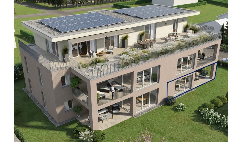 HELL, GERäUMIG UND MODERN MIT GROSSEM PRIVATGARTEN / RESERVIERT BS2 -  Bild 2