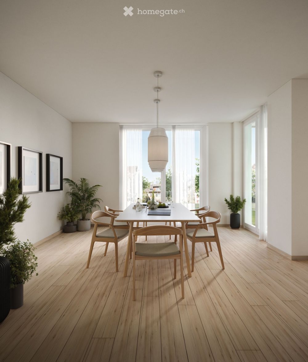 Moderne 3.5-Zimmer-Neubauwohnung mit grosszügigem Garten und Terrasse -  Bild 5