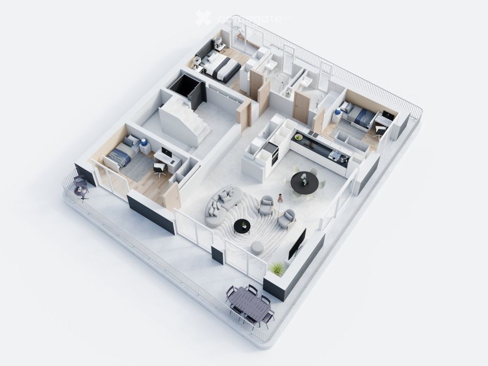 Magnifique appartement 4.5 pièces neuf à Sion (résidence secondaire possible) - Bild 2