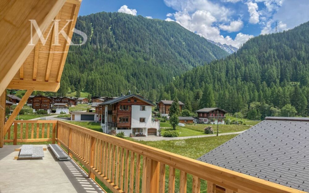 Super Einfamilienhaus in Reckingen - Wohnen, wo das Goms am schönsten ist. - Herrliche Aussicht