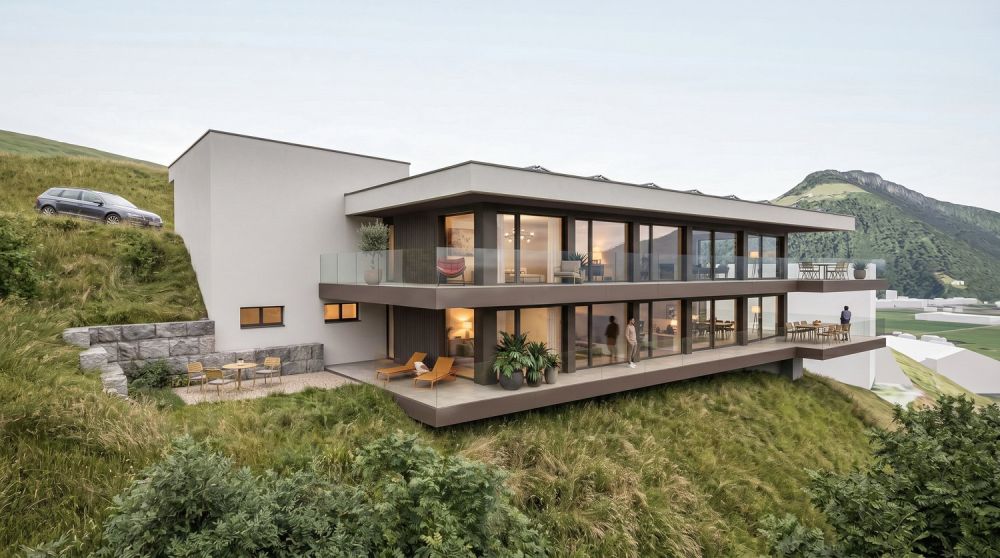 Grosszügiges Wohnen mit Weitsicht - 5½-Zimmer-Wohnung in Ennetmoos -  Bild 1