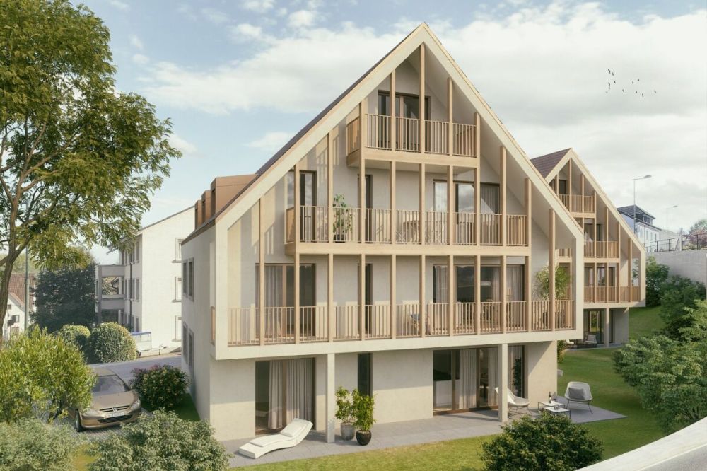 Zwei Mehrfamilienhäuser Neubau -  Bild 1