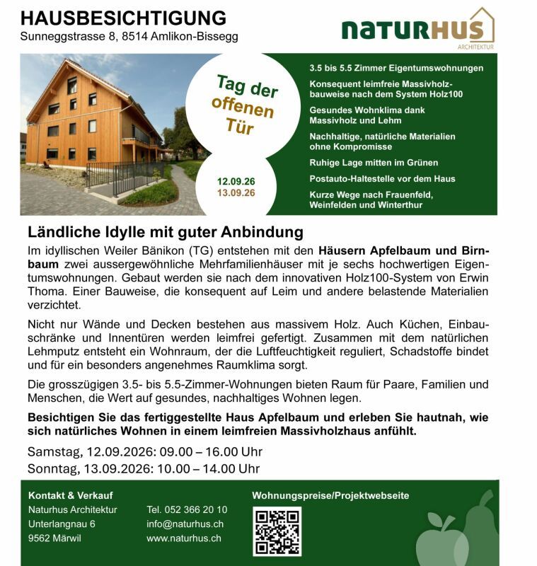 Überbauung Sunnegg - Wohntraum in Holz100 -  Bild 2