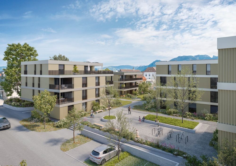 Urbanes Wohnen im Grünen - "schmitterpark.ch" Diepoldsau -  Bild 2