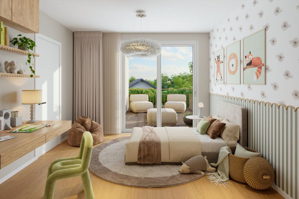 Appartement neuf de 5 pièces avec jardin à Plan-les-Ouates -  Bild 12
