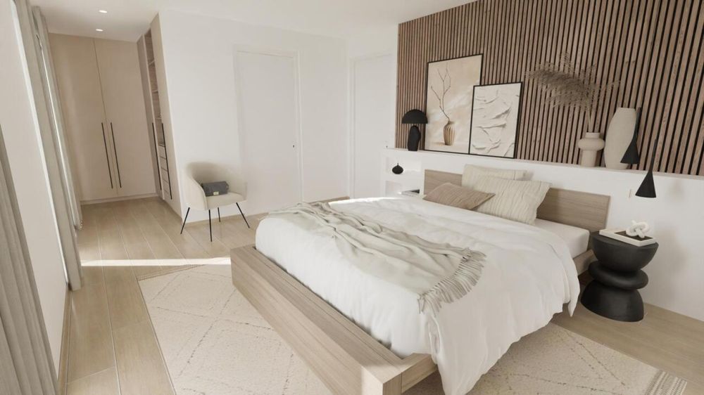 Gletterens Villa contigüe de 5.5 pièces Vue dégagée sur la campagne -  Bild 10