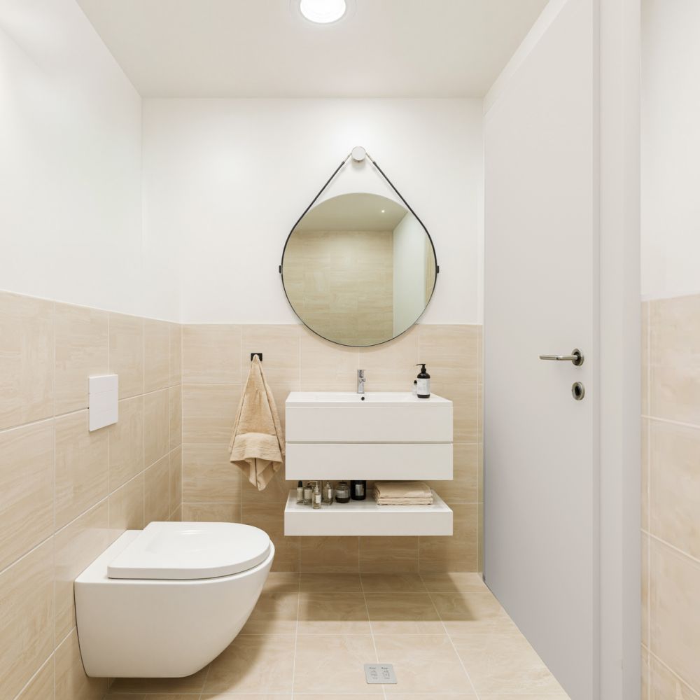 Neubauprojekt ,,Schachen" - 7 Traumhäuser im Grünen mit Minergie - Gäste-WC