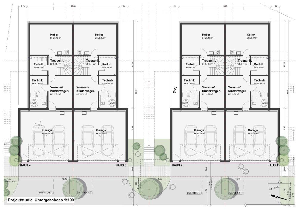 Modernes 6.5-Zimmer-Doppeleinfamilienhaus in Niederwil AG - Bild 4