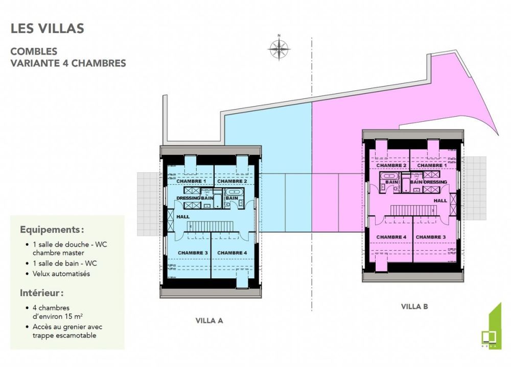Villa A - Superbe villa individuelle | Projet exclusif avec permis en force -  Bild 12