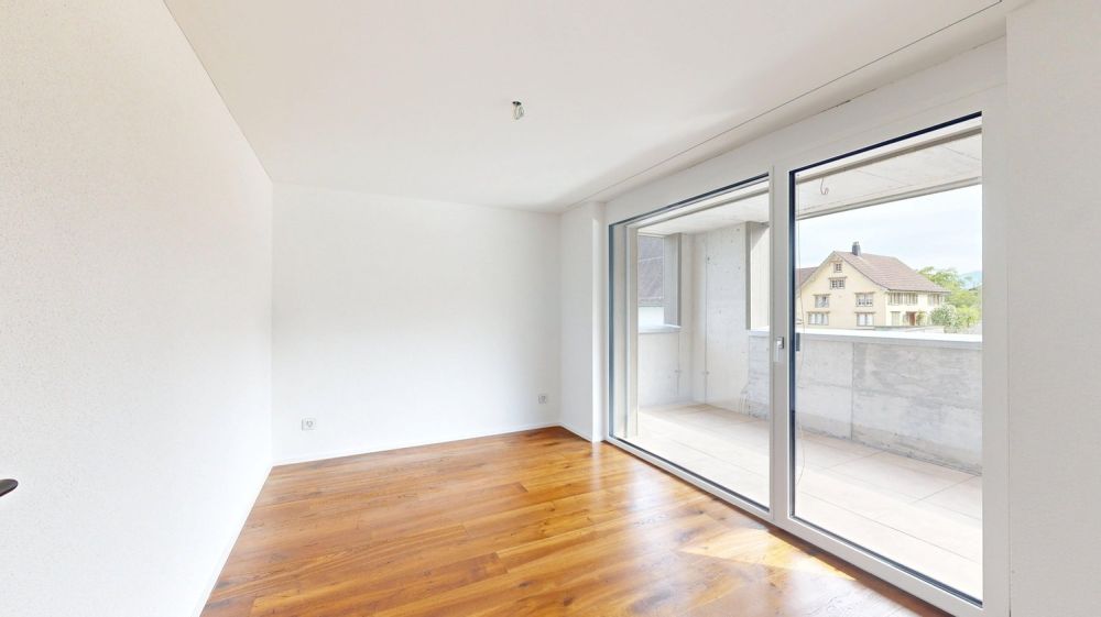 Neubau: Modernes Reiheneinfamilienhaus in Sax zu kaufen - Schlafzimmer
