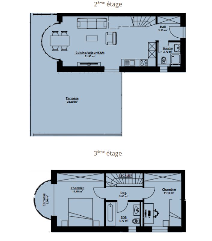 Wohnung mit 3.5 Zimmern -  Bild 4