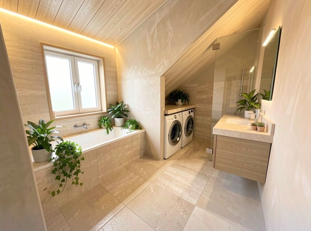 Erstbezug neue 3.5-Zimmer-Dachgeschosswohnung mit viel Holz -  Bild 5