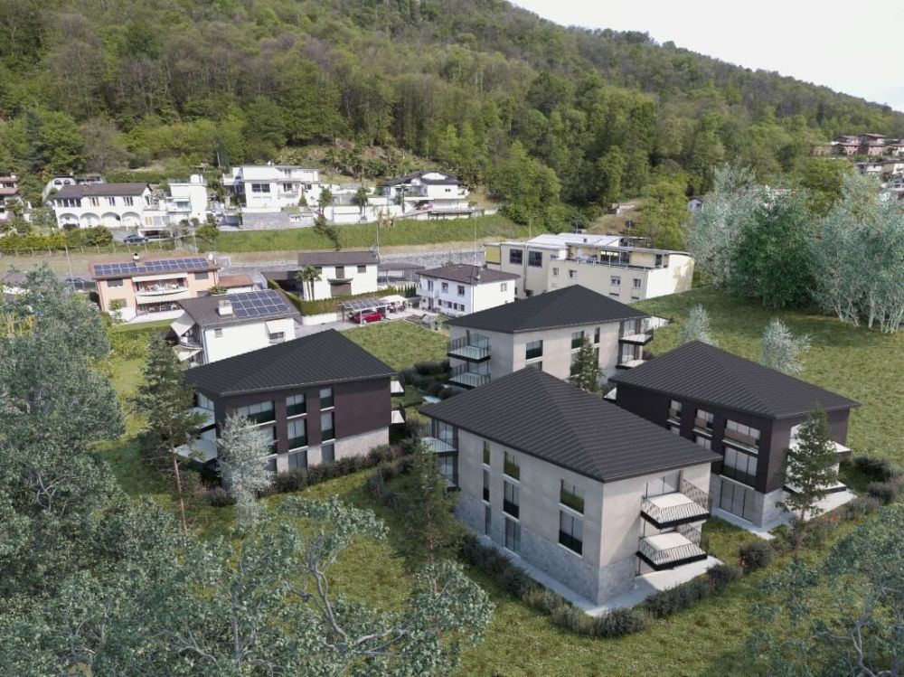Block D - Res. Leonardo - 3.5-Zimmer-Dachgeschoss in Canobbio -  Bild 1