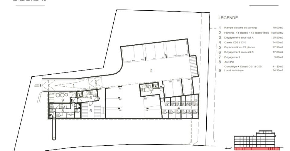Appartement neuf 2,5 pièces avec terrasse à La Tour-de-Peilz - Appartement 2.5 pièces - image - 11