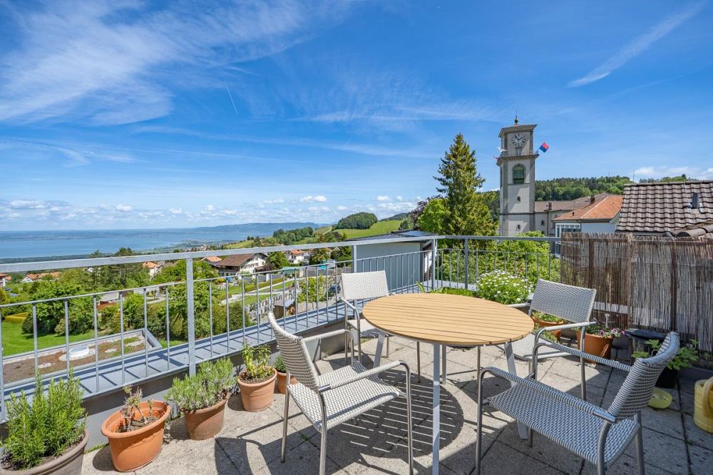 Einzigartiges Wohn-/Geschäftshaus im Kurpark von Heiden - Balkon DG