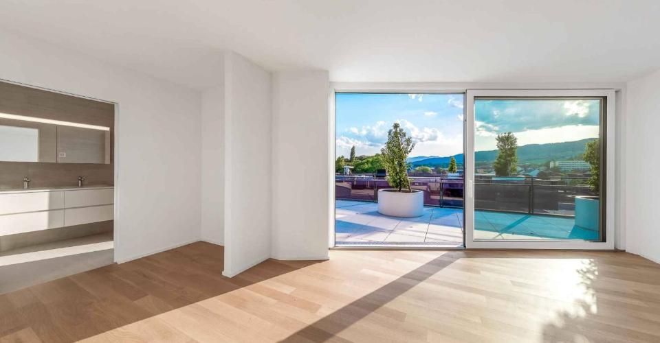 UNIQUE! Attique de 5.5 pièces de 180m2 bénéficiant d'un rooftop terrasse de 168m2 avec vue panoramique sur le lac et les Alpes - Attique 5.5 pièces - image - 5