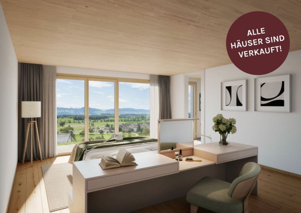 ALLE HÄUSER VERKAUFT - Leben mit Weitblick: Attraktive Neubau-Einfamilienhäuser in Dürnten -  Bild 3