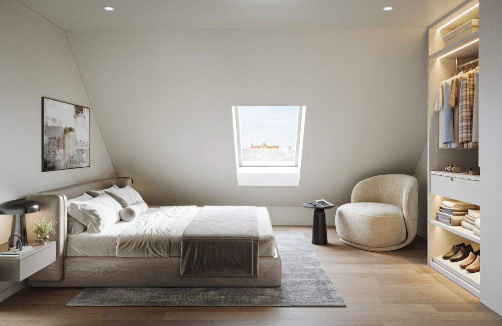 Über den Dächern der Stadt: Stilvolle Topfloor-Wohnung mit Outdoor-Lounge -  Bild 5