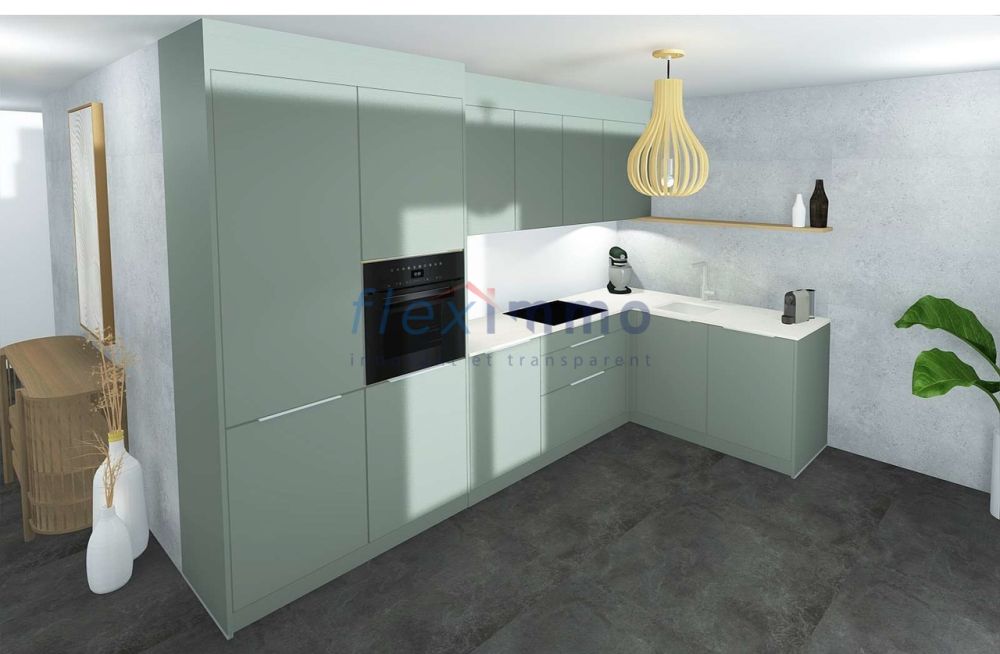Grand appartement neuf de 3.5 pièces - Cuisine - Image non contractuelle