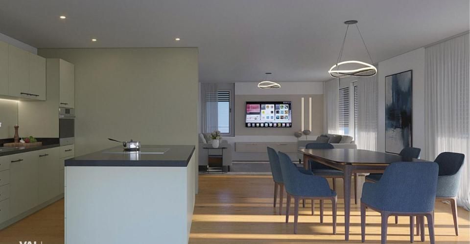 Wohnen über den Dächern von Brig-Glis: Grosszügige 141 m2-Dachwohnung mit Stil, Charme und unverbaubarer Weitsicht - Appartement 4.5 pièces - image - 5