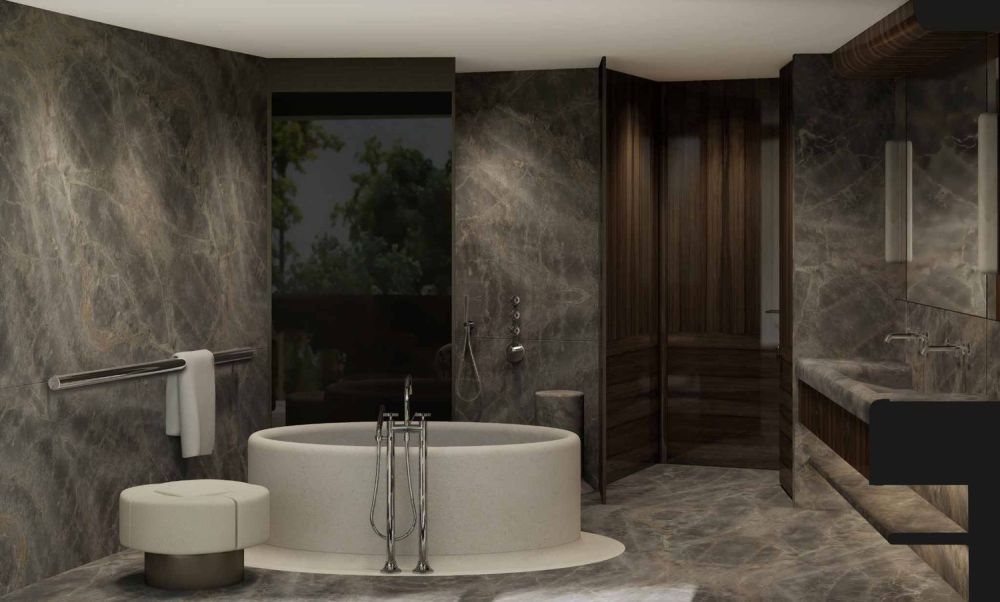 HC77 | Cologny - 3 luxueux hôtels particuliers - Salle de bains privative