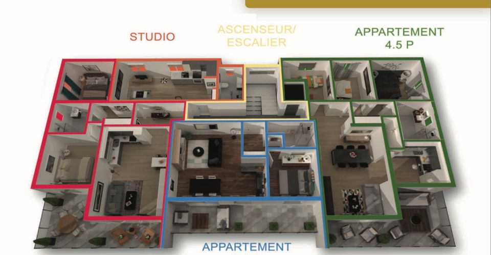 Appartement 4.5 pièces à Ardon - Appartement 4.5 pièces - image - 3